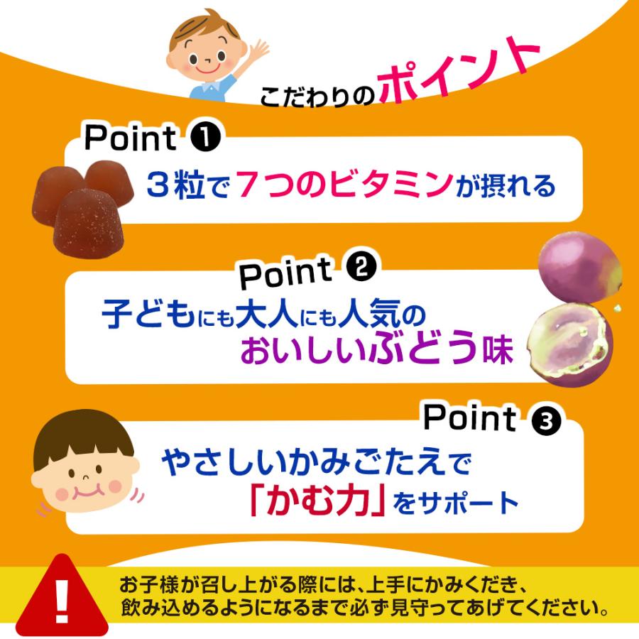 【10個セット★送料無料】マグナス グミサプリ ビタミン 60粒 20日分 サプリメント  健康サプリ グミ/ぶどう果汁入り おいしい マルチビタミン_7