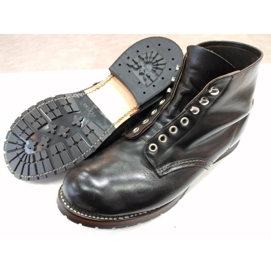 【ハーフソールリペア済み】レッドウィング　ベックマン　9016　サイズ:6D 靴修理 カスタム ビブラム 2333 ハイグレードレザー 選べるヒール