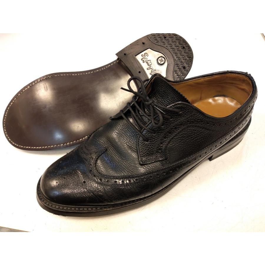 スコッチグレイン 2926 ブラック 25cm オールソール交換済 リソール/ソール交換】Scotch Grain/スコッチグレインのオール