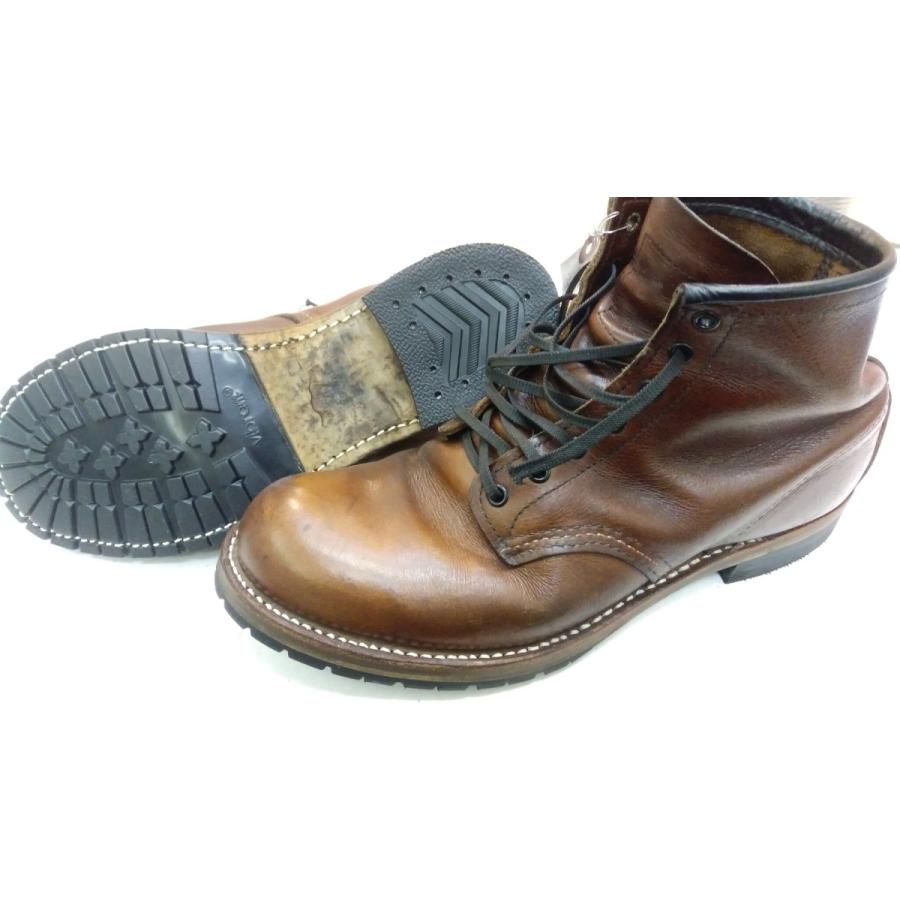 靴修理 ビブラム2333ハーフソール + vibram 700 ヒール ブーツ修理 