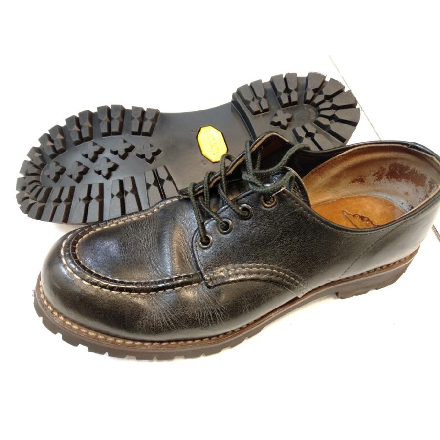 靴修理 ビブラム 1136 黒 ブーツ修理 レッドウイング ダナー 登山靴修理 ソール交換 vibram1136 自分で 交換 できない方 |  | 04