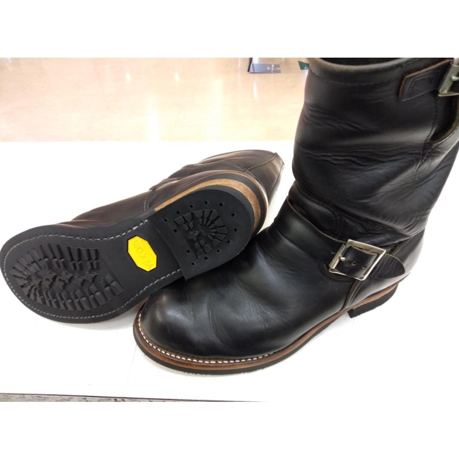 靴修理 ビブラム 430ソール 430ヒール ブーツ修理 レッドウイング チペワ エンジニアブーツ vibram 底縫い込み 自分で ソール 交換 できない方 |  | 07