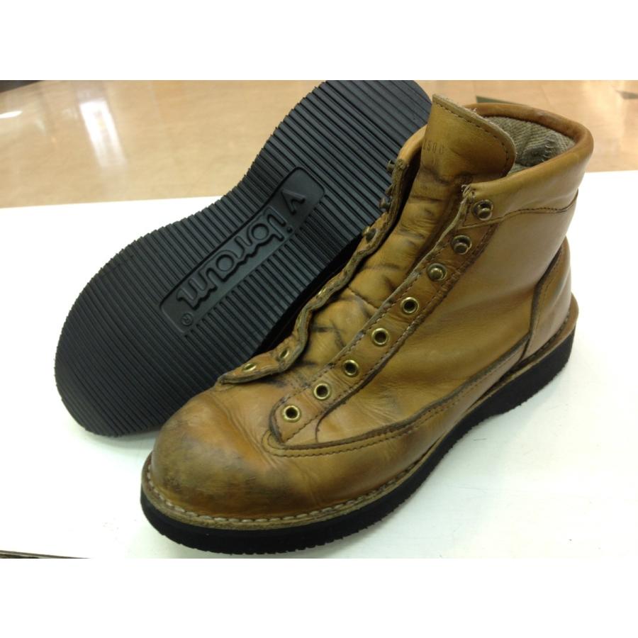 靴修理 ビブラム 2060 黒 ベージュ 茶 ブーツ修理 ホワイツ ウエスコ
