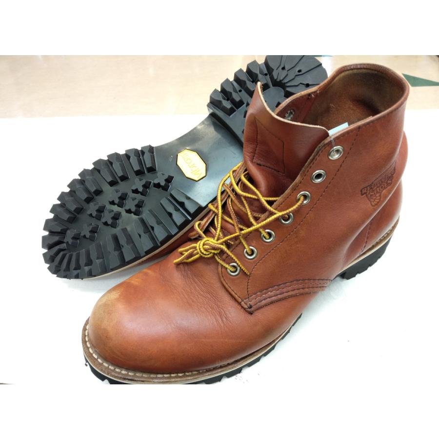 靴修理 ビブラム 132 黒 ブーツ修理 レッドウイング ダナー 登山靴修理 ソール交換 vibram 自分で 修理 できない方 |  | 03