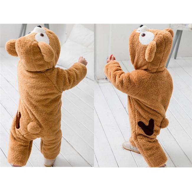 厚手　キッズコスチューム ベビー服着ぐるみ キッズ用 赤ちゃん 着ぐるみ　120 未使用 赤ちゃん 着ぐるみ 防寒着 2タイプ入荷 超厚手 赤ちゃん