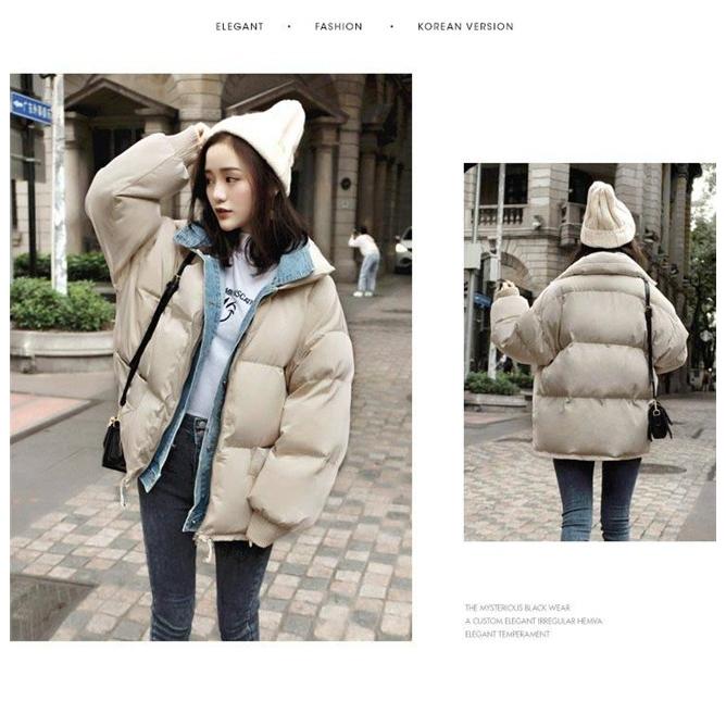 デニムダウンジャケット 中綿コート ダウンコート レディース コート 女性 10代 代 30代 ショート丈 厚手 綿入れ アウター上品 セール 防寒 冬新作 Ladyhuyu007 アカルイ市場 通販 Yahoo ショッピング