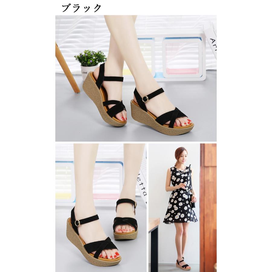 送料無料】サンダル レディース 厚底サンダル 歩きやすい シューズ 靴