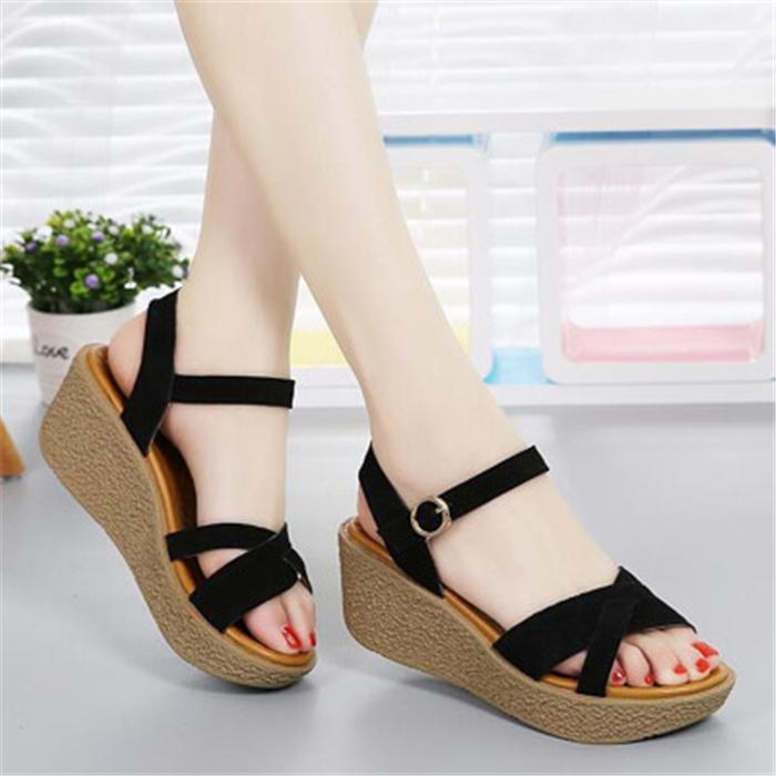 送料無料】サンダル レディース 厚底サンダル 歩きやすい シューズ 靴