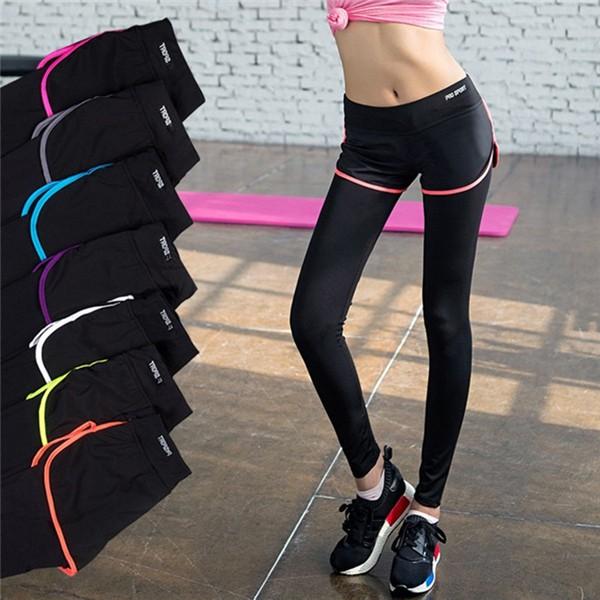 送料無料レギンス パンツ一体型 ヨガウェアスポーツウェア レディース