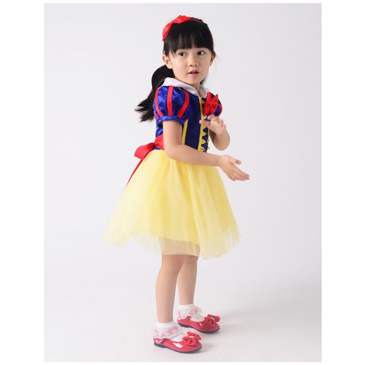 白雪姫 仮装衣装セット 5点セット ハロウィン キッズ プリンセス 白雪姫 子供 Halloween