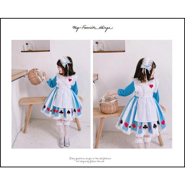 3点セット ハロウィン 仮装 女の子 子供用 衣装 アリス 風 コスチューム 女の子 こども用 キッズ 子供用 コスチュームドレス ハロウィン衣装 クリスマス 仮装 Wskid12 アカルイ市場 通販 Yahoo ショッピング