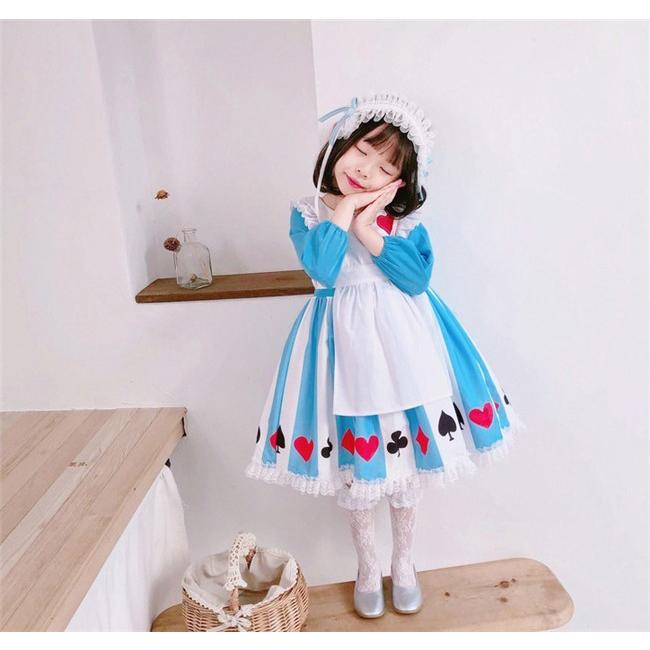 3点セット ハロウィン 仮装 女の子 子供用 衣装 アリス 風 コスチューム 女の子 こども用 キッズ 子供用 コスチュームドレス ハロウィン衣装 クリスマス 仮装 Wskid12 アカルイ市場 通販 Yahoo ショッピング