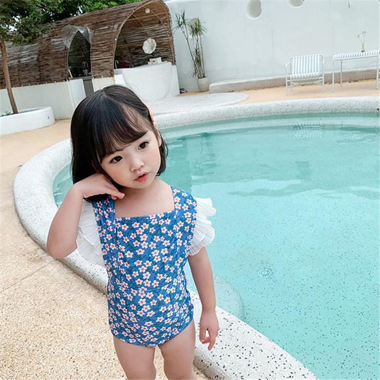激安通販新作 子供水着 花柄 キッズ 女の子 水着 ベビー 子供用 オールインワン 80cm 130cm 連体水着 Uvカット キッズ水着 海 保育園 幼稚園 ジュニア こども 小学生 Cisama Sc Gov Br