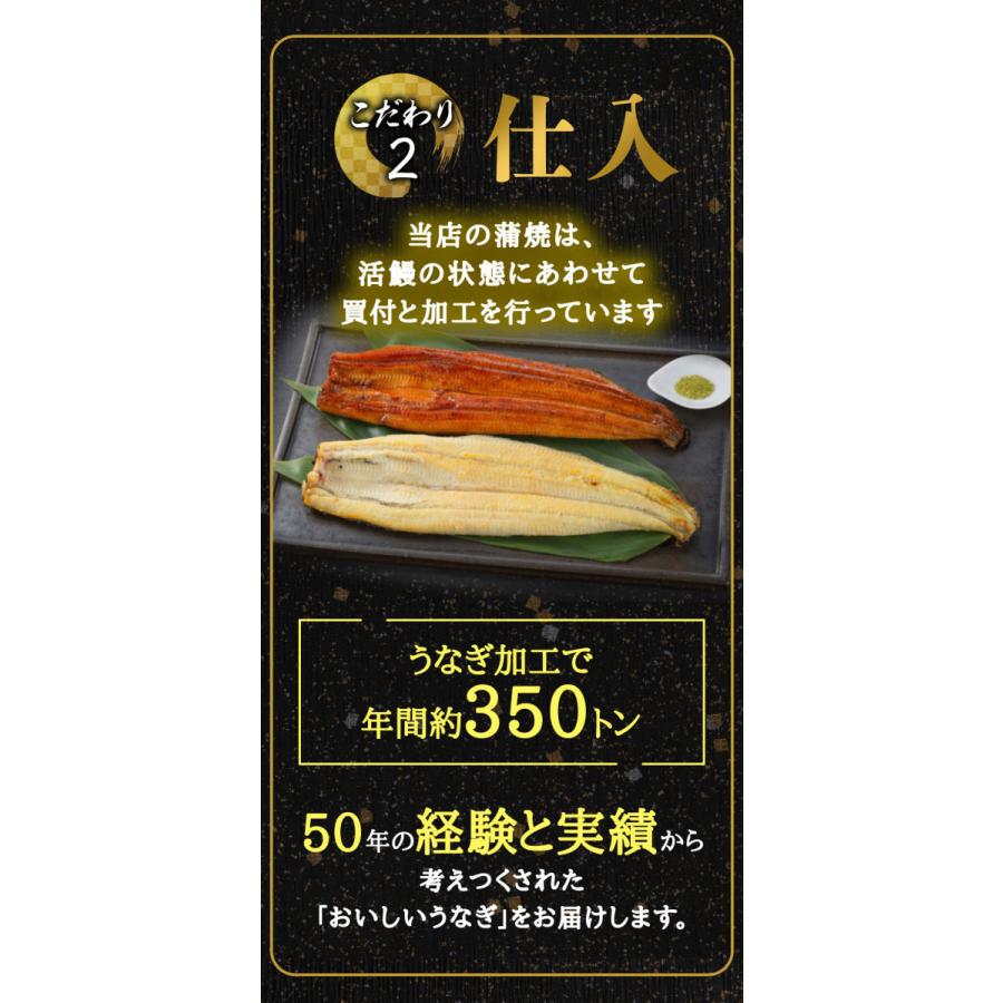 うなぎ 国産 熨斗対応  お試しセット 鹿児島県産 うなぎ蒲焼（中/約125g）2尾+カットうなぎ50g×2袋＋たれ+山椒付 丑の日 かば焼き あかまる専稼｜akamaru-senka｜13