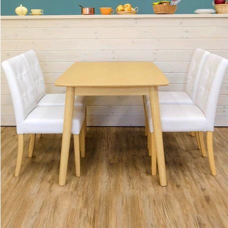 激安ランキング Sirius ダイニングテーブル 120x75 1点 チェア 4脚 5点