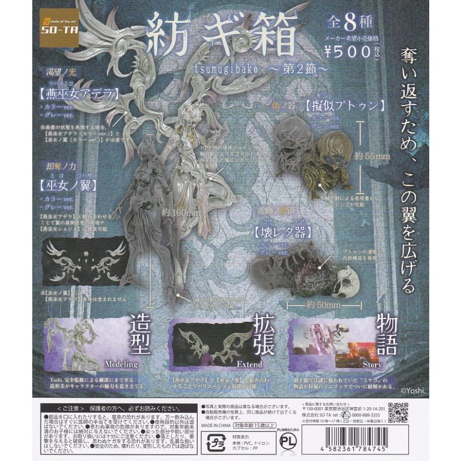 □紡ギ箱〜第2節〜□2種セット：疑似プトゥン(カラー＆グレー