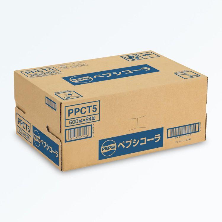 PEPSI（ペプシ） サントリー コーラ 500ml 缶 24本 ペプシコーラ 炭酸