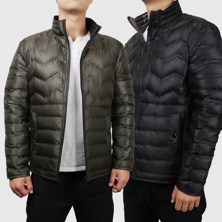 ダウンジャケット メンズ 軽量 ウルトラ ライトダウン 羽毛 フェザー