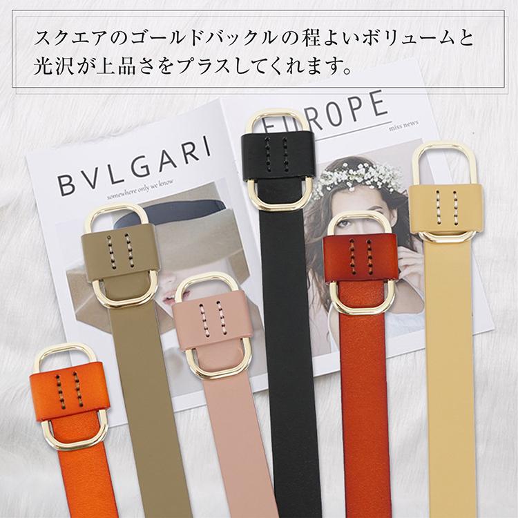 ベルト レディース 細ベルト レディースベルト ウエスト 調整