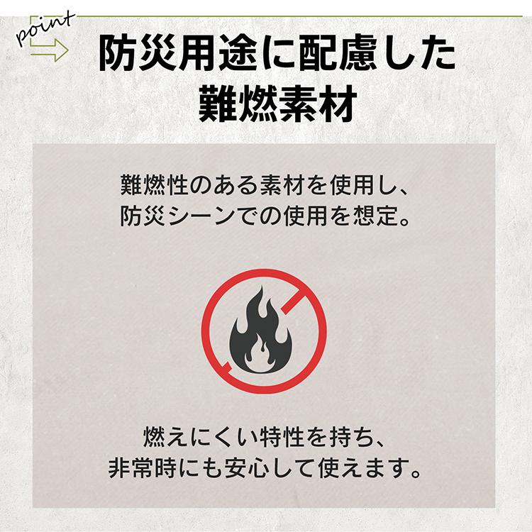 毛布 シングル 5枚セット 真空パック 災害用毛布 難燃 日本防災協会