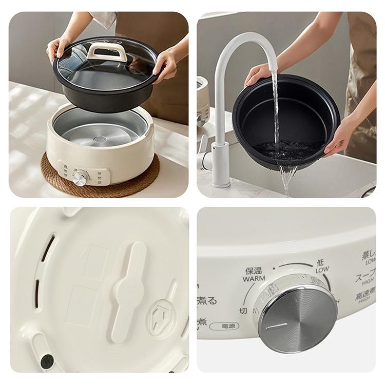 グリル鍋 電気鍋 ホットプレート 電気調理器 電気グリル鍋 電気