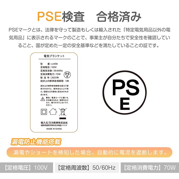Hill Stone（ヒルストーン） 電気毛布 掛け敷き 敷き毛布 掛け 掛け