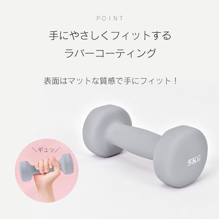 Hill Stone ダンベル 5kg 2個セット 合計10kg カラーダンベル Hill Stone ダンベル 5kg 2個セット 合計10kg カラーダンベル