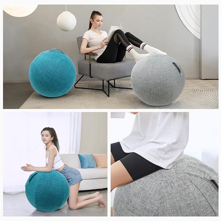 Hill Stone（ヒルストーン） バランスボール ヨガボール 椅子 直径65cm