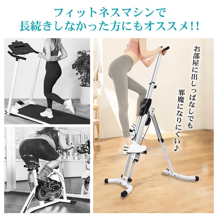 Hill Stone 垂直クライマー エクササイズマシン 折りたたみ式 Hill Stone 垂直クライマー エクササイズマシン 折りたたみ式