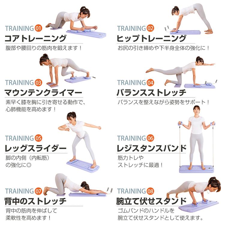 Hill Stone（ヒルストーン） バランスボード 腹筋ローラー 腹筋 腹筋