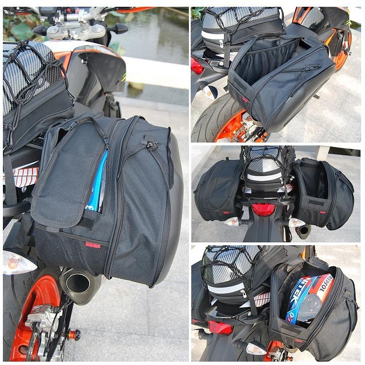 バイク用サイドバック バイク サイド バッグ シート 左右 2個