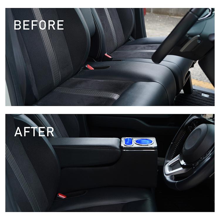 デリカミニ 三菱 B3系 B34A B35A B37A B38A コンソールボックス スマホホルダー 車 携帯ホルダー カー用品 ドリンクホルダー アームレスト センターコンソール | 三菱 | 09