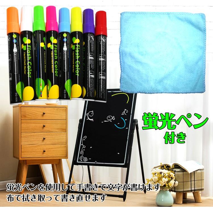 ショッピング 看板 店頭 Led おしゃれ 照明 手作り スタンド 黒板 電飾 電光 立て看板 40cm 60cm Usb カフェ メニュー ウェルカムボード 案内 集客 販促 Ny051 Supplystudies Com