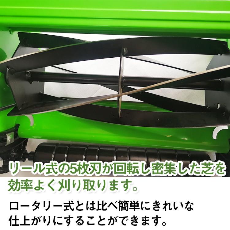 芝刈り機 手動式 リール式 刈幅300mm 5枚刃 刈高調整可 手押し 芝生 手押し式草刈機 草刈り 剪定 除草 芝 草刈機 庭 ガーデニング 家庭用 送料無料 ny090｜akaneashop｜02