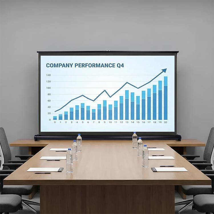 プロジェクタースクリーン 50インチ 自立式 プロジェクター スクリーン