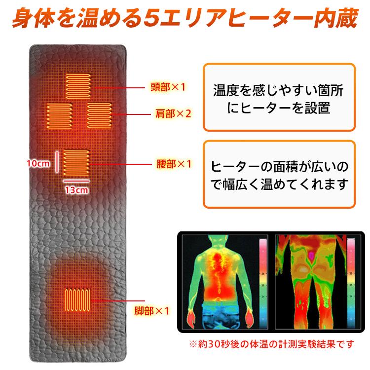 Hill Stone（ヒルストーン） 電熱マット 寝袋用 ヒーターマット ホット