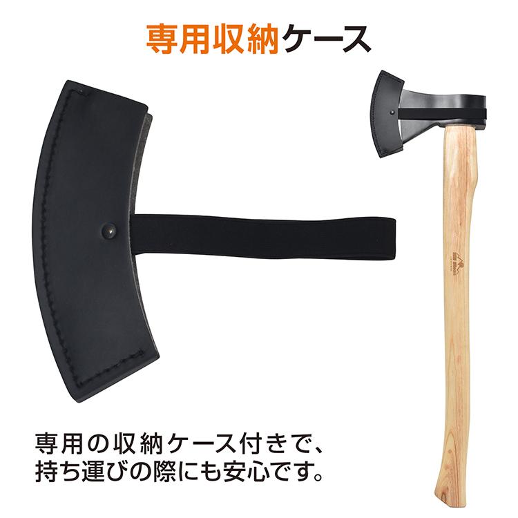 キャンプ用品 キャンプ 斧 手斧 薪割り ソロキャンプ アウトドア