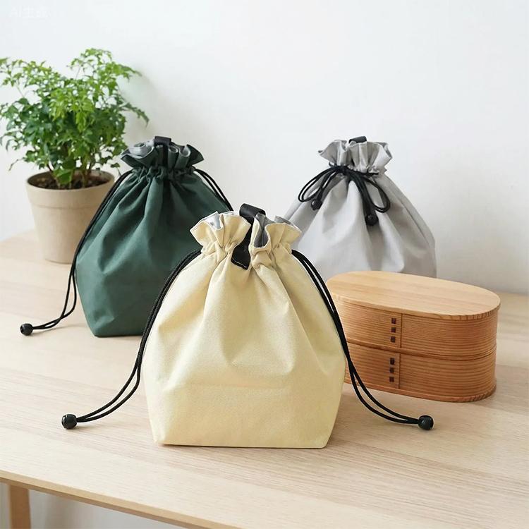 【ご確認用】マルチケースと巾着バッグ（保温保冷）LD ランチバッグ 保冷 保温 メンズ おしゃれ 巾着 大きめ 保冷バッグ お