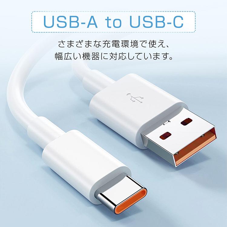 iphone17 タイプcケーブル 2m usb usbケーブル type-c a to c タイプc