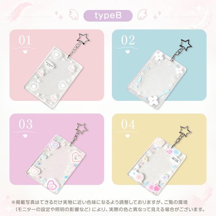 フォトホルダー アクリル トレカ ミニフォト フォトケース フォト