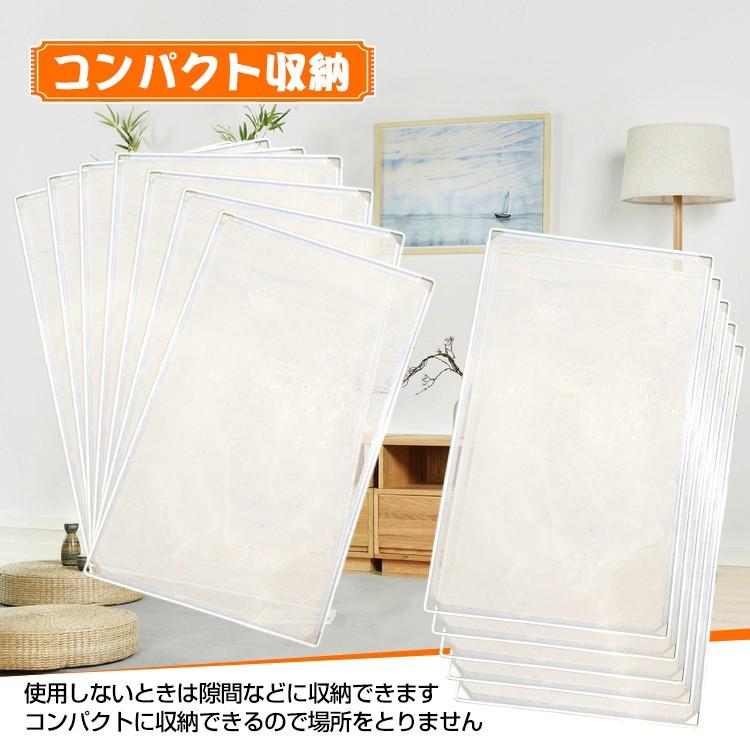 フェンス 柵 ペット ケージ 70×50cm 12枚 透明 ペットサークル ゲート 多頭飼い 侵入防止 ペットフェンス 感染対策 レイアウト ペット用品 猫 犬 pt021｜akaneashop｜05