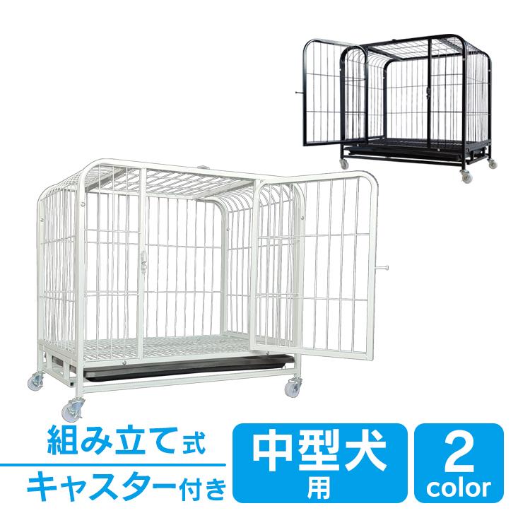 ペットゲージ 中型 組み立て式 キャスター付き サークル 留守番 室内用