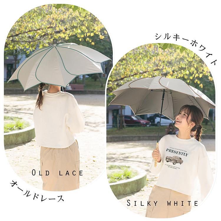 日傘 完全遮光 折りたたみ 軽量 花びら傘 UVカット 晴雨兼用 100% 遮光遮熱 長傘 レディース 日焼け防止 UPF50+ 紫外線 熱中症対策 フリル おしゃれ |  | 31