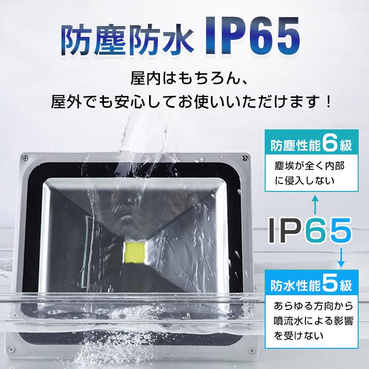 投光器 LED 投光灯 高輝度 2個セット 4000lm 50w 防水 防塵 IP65 投光器 LED 投光灯 高輝度 2個セット 4000lm 50w 防水 防塵 IP65