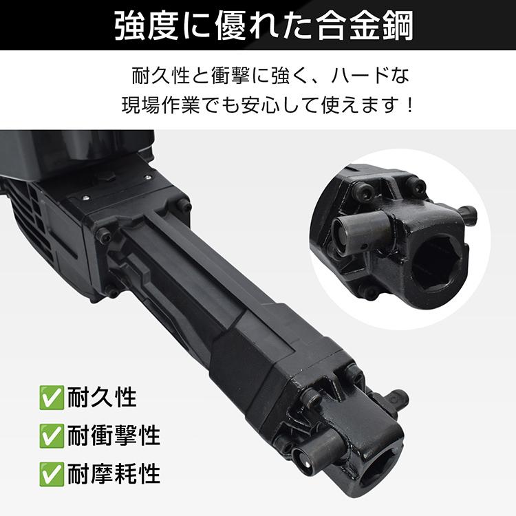 粉砕機 エンジン 穴掘り 穴掘り機 エンジンブレーカー 粉砕 2.45馬力