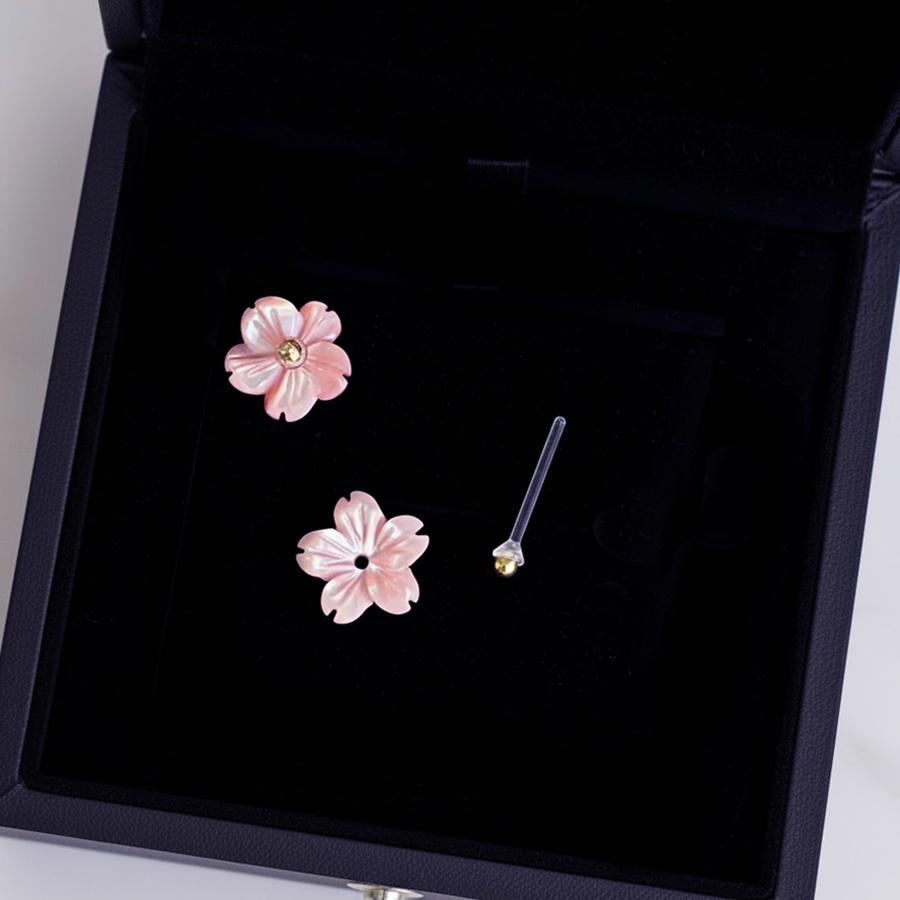 数量限定 桜ピアス レディース 樹脂ポスト サクラ 花 さくら 女性