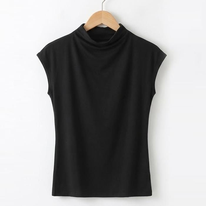 レディース Tシャツ カットソー フレンチスリーブ ノースリーブ