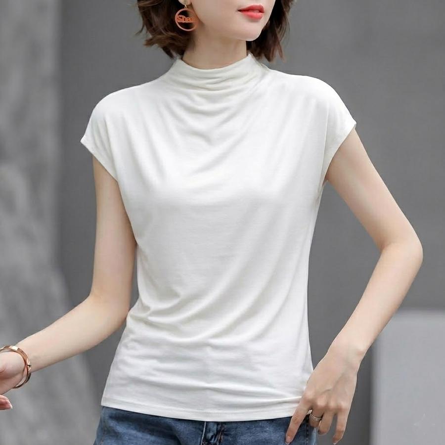 レディース Tシャツ カットソー フレンチスリーブ ノースリーブ