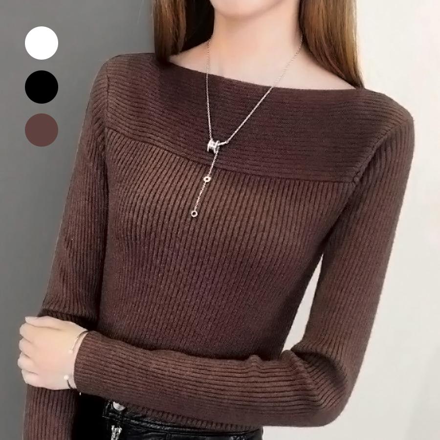 レディースハイネックセーター ニット 長袖 暖かい 秋 冬 厚地 女性 無地 シンプル シルエット 伸縮性 着心地 柔らかい グレー ブラウン キャラメル 995 A B 通販 Yahoo ショッピング