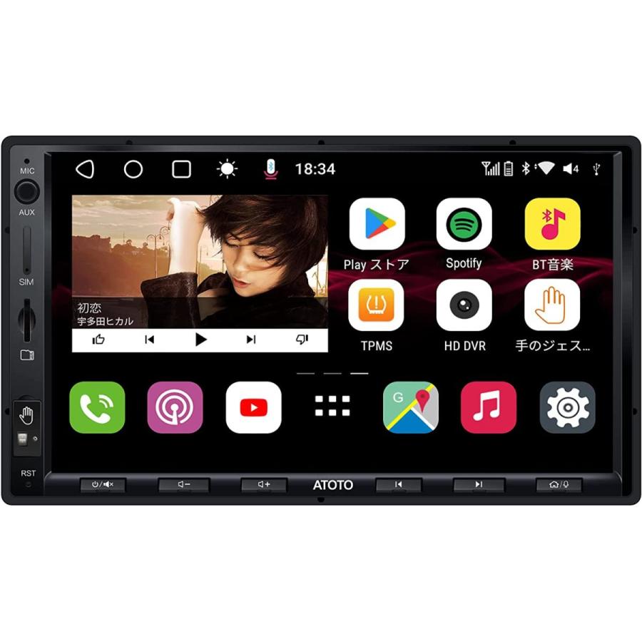 超新作 7インチダブルdin Android オーディオ一体型ナビ ワイヤレスcarplay Auto Hdタッチスクリーン Qled ディスプレイ 強力なcpu Ato S8g2a79up A Dprd Jatimprov Go Id